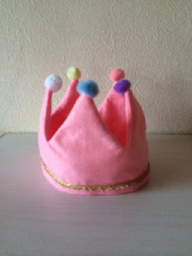 値下げ☆主役になれるクラウン【ピンク】の画像1枚目