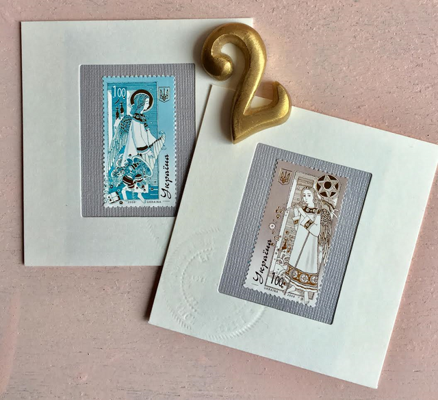 ちいさなartmuseum UKRAINE stamp 2setの画像1枚目