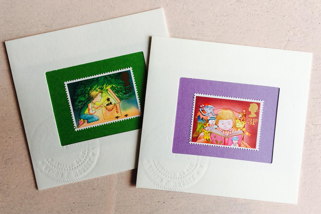 ちいさなartmuseum Scotland stamp 2setの画像1枚目