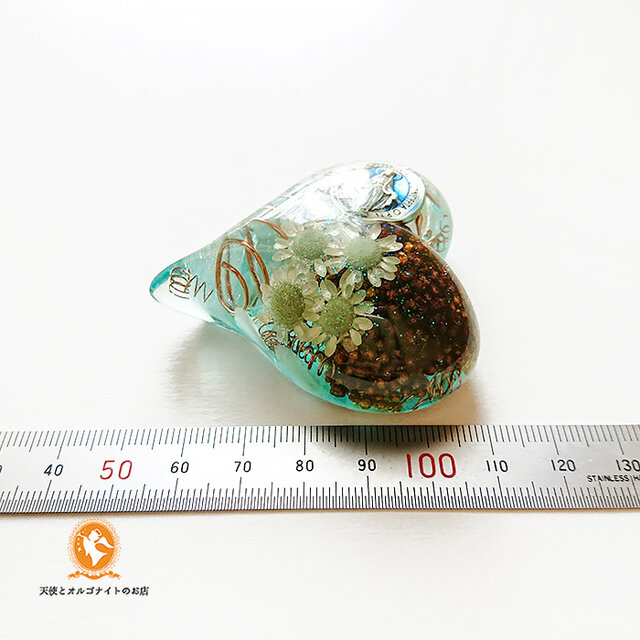 マリア様のハート アクアマリン オルゴナイト he1001maryaqu00029