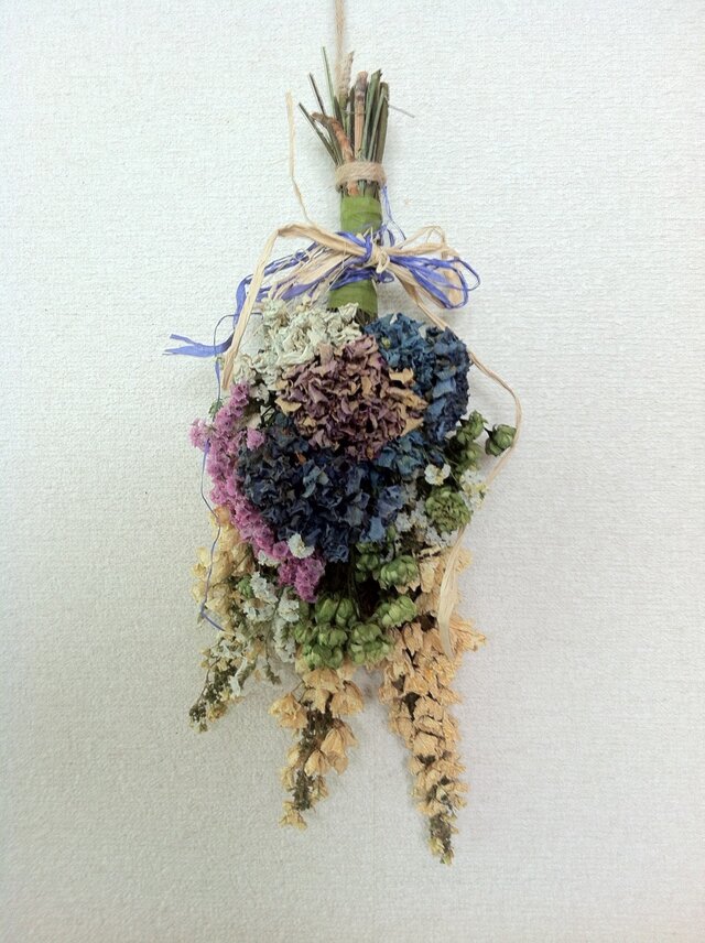 《送料無料》スワッグあじさいと、