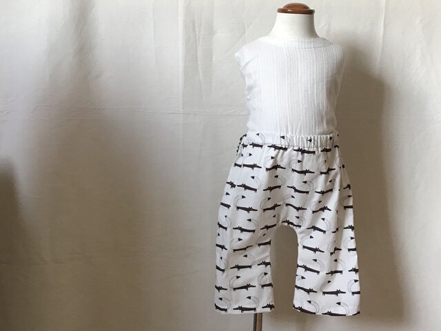 ほのぼのきつねパンツ size80の画像1枚目