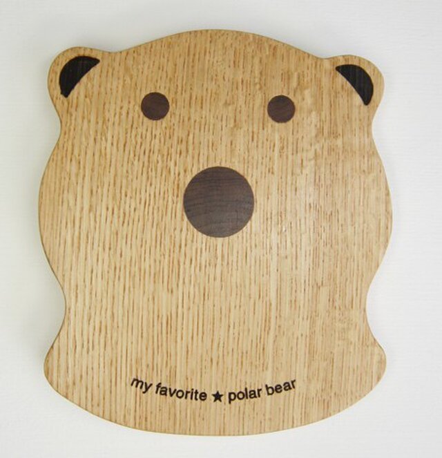 polar bear 鍋敷の画像1枚目