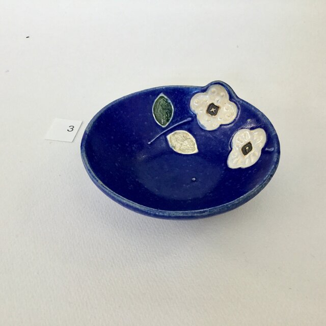 花小鉢 (青)の画像1枚目