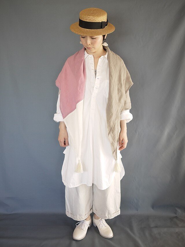patchwork tassel stole(w×p×g)の画像1枚目