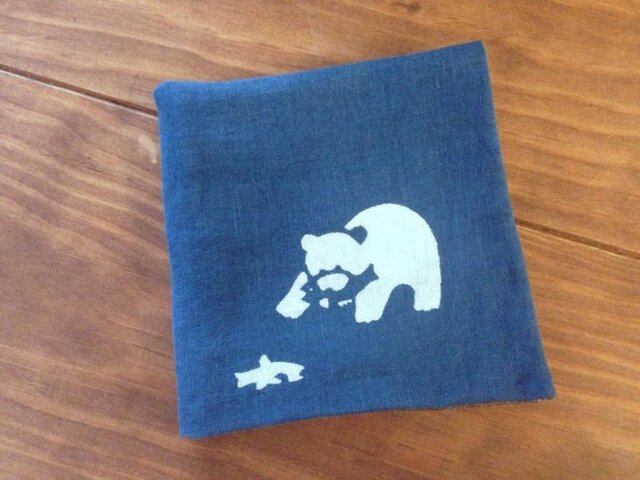 shizen no itonami ハンカチ クマの画像1枚目