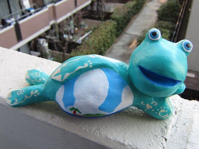 なまけ蛙くんフェデリコの画像1枚目