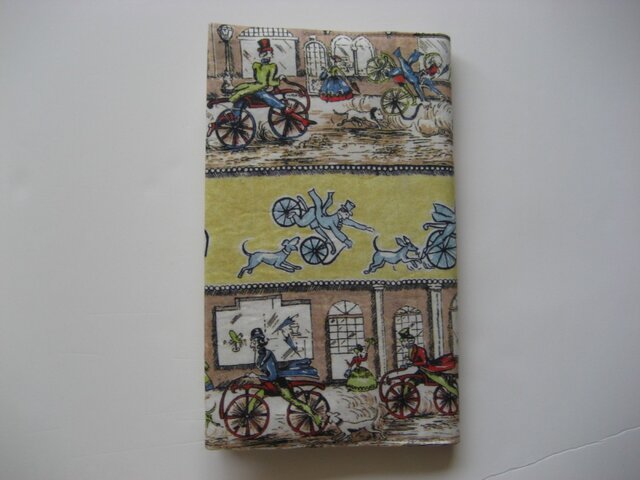 リバティプリント 新書用(Victorian Trip A)の画像1枚目