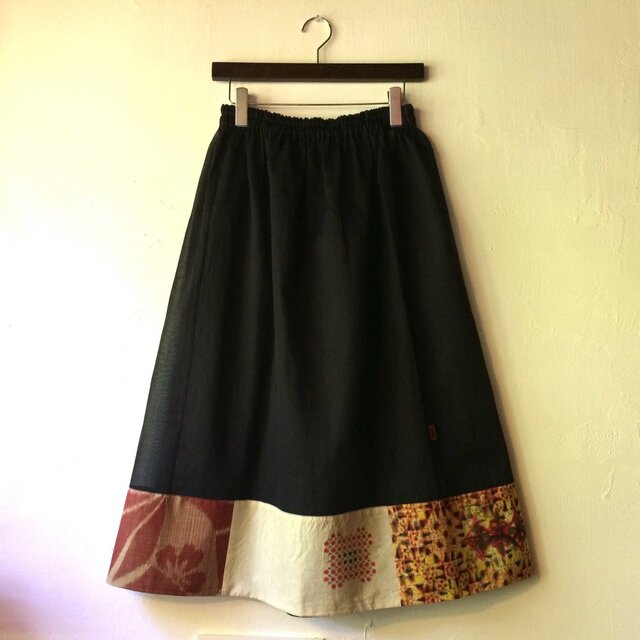 銘仙ペチコート024　オーバースカート　シースルー　透け感　