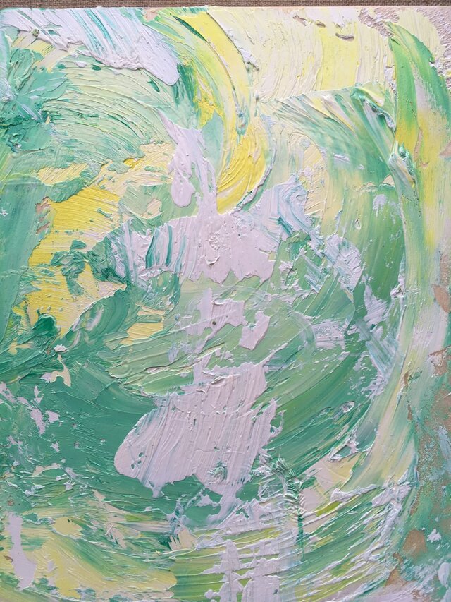 『No.1』Ten-Kei の油絵の複製プリントの画像1枚目