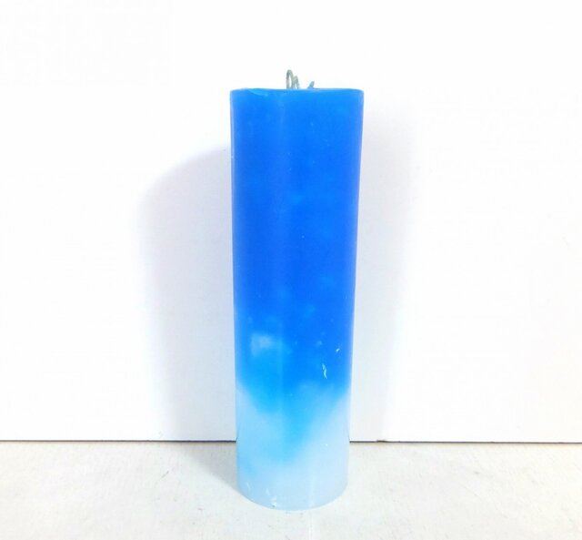 あかり屋 青空キャンドル ALTER EGO Candle 円柱ロング ｢SORA｣ セミ