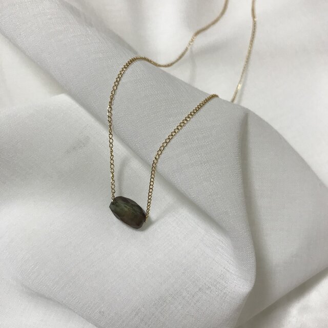 アンデシンネックレスの画像1枚目