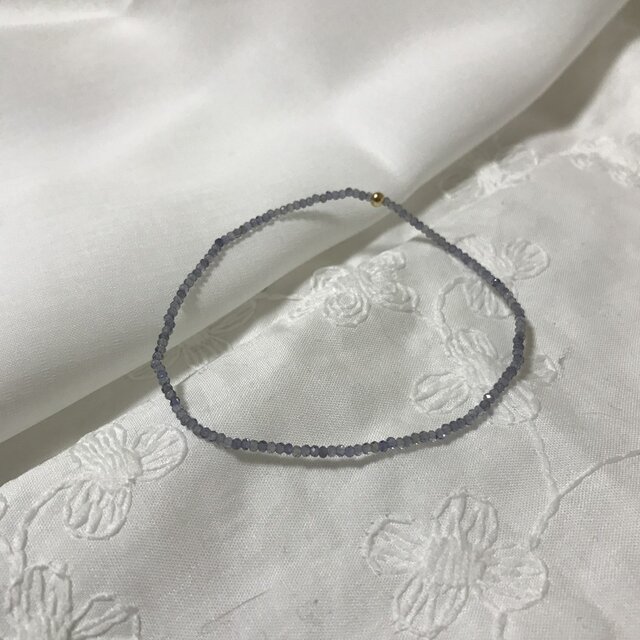 アイオライトブレスレットの画像1枚目