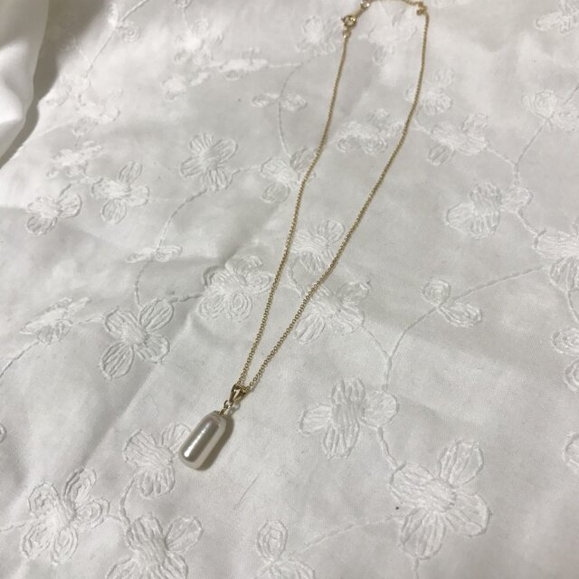 パールネックレスの画像1枚目