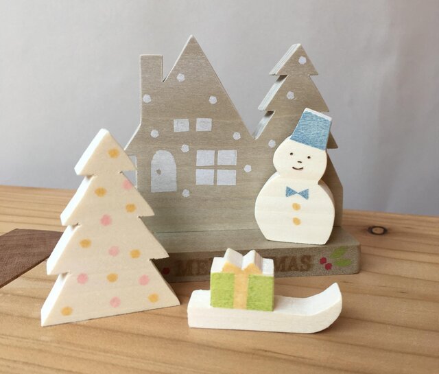 雪降る小さなクリスマス/プチの画像1枚目