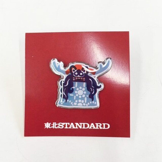 東北STANDARD ピンズ 鹿踊りの画像1枚目