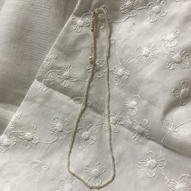 ケシパールネックレスの画像1枚目