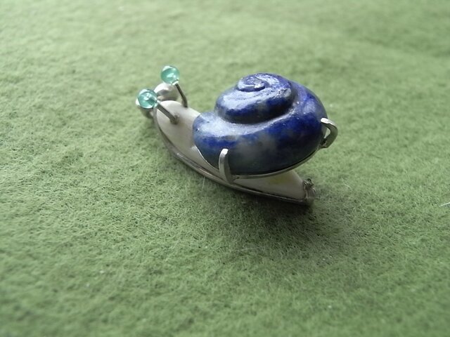 でんでんむしペンダントの画像1枚目