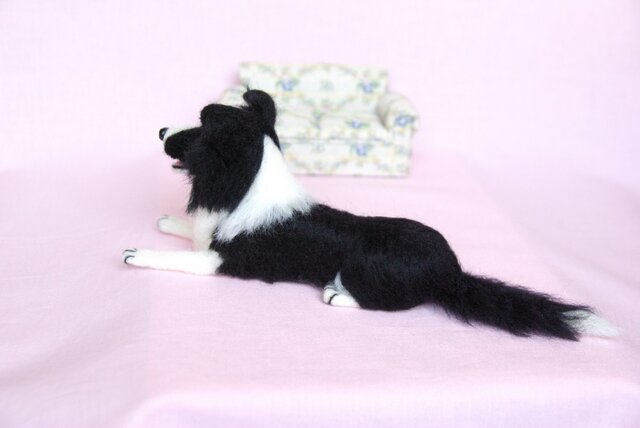 F様 オーダー【伏せポーズ ボーダーコリーのデリーちゃん】2 | iichi