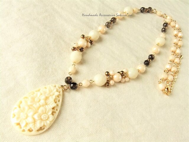 Necklace シェル(N1115)の画像1枚目