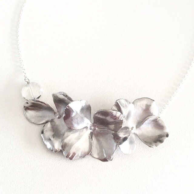 Macrophylla <Trio> Necklace < SV925 >の画像1枚目