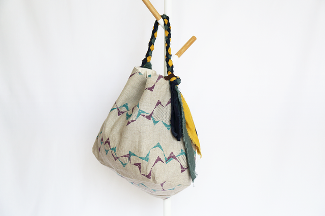 バッグ "Woven handle_swallow"の画像1枚目