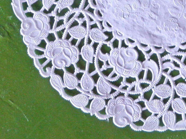 175mm アメリカレースペーパー クラシックローズ（8枚）DA-LPN024