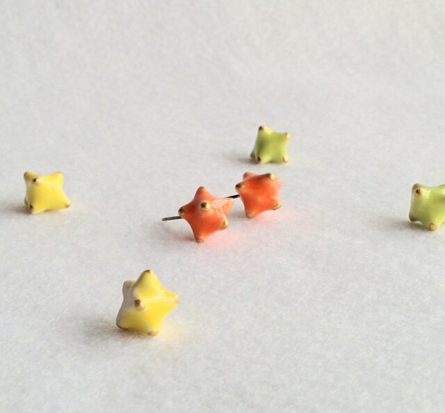 とうきのピアス(つのつの)の画像1枚目