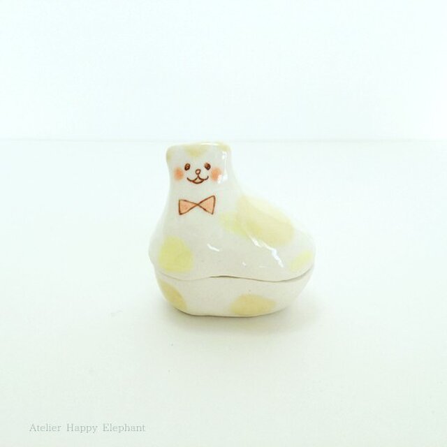 子猫のオブジェ 2(蓋物)の画像1枚目