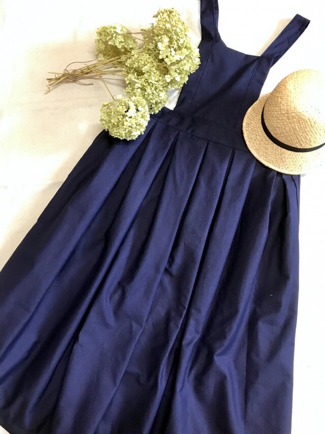 大人のエプロンワンピースの画像1枚目
