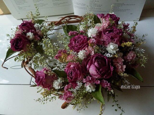 八ヶ岳〜(新作)薔薇のWreath Ver.1の画像1枚目