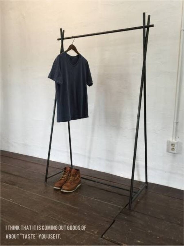 数量限定 アイアン ハンガーラック アンティーク インダストリアル 貴重の画像1枚目