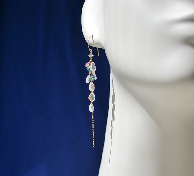 Prism color Moonstone*pierceの画像1枚目