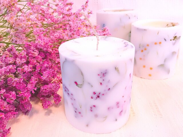 ボタニカルキャンドル/ソイワックス soycandle*ソイキャンドル*ボタニカルキャンドル*ソイワックス