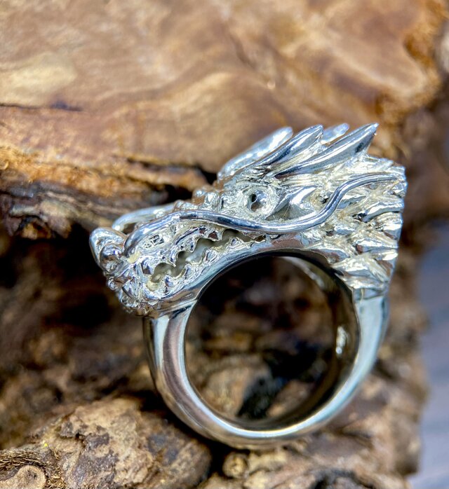 銀の龍の背に乗って~あなたの行きたい所へ連れて行ってもらいましょう〜ドラゴンリング