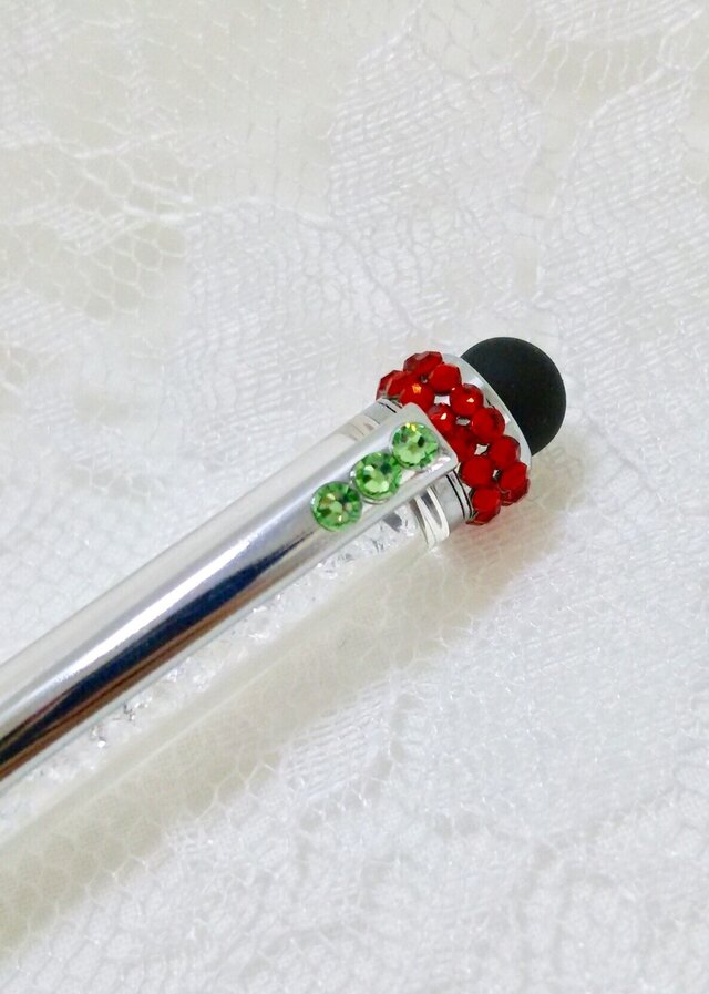 【1点のみ】スワロフスキーのタッチペン(ボールペンとしても使えます!)の画像1枚目
