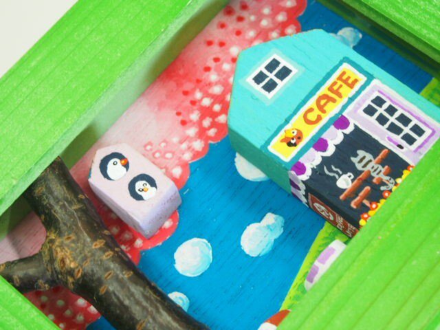 ニャン(=^・^=) カフェ OPENです!( 緑のフレーム)の画像1枚目