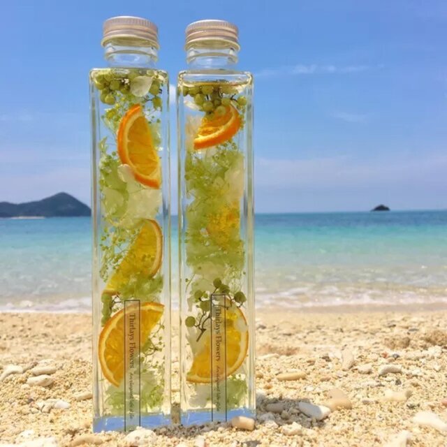 Orange Fresh Long ハーバリウムの画像1枚目