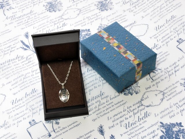 ペンダント 新品・シルバー加工（箱付き） クワガタのシルバーペンダント【受注製作】 | iichi 日々の暮らしを