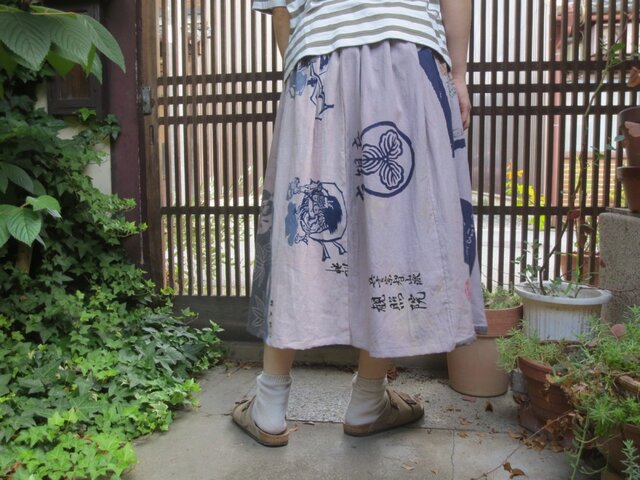 984 胸当て付エプロン　祭　手ぬぐい　手拭い　リメイク　ハンドメイド　古布 sddefault.jpg