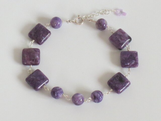 チャロアイト ブレスレット | iichi 日々の暮らしを心地よくする