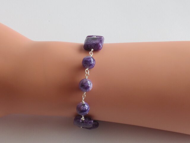 チャロアイト ブレスレット | iichi 日々の暮らしを心地よくする