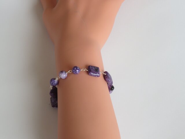 チャロアイト ブレスレット | iichi 日々の暮らしを心地よくする