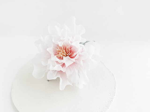 Corsage : コサージュ " 芍薬corsage. " (size M)の画像1枚目