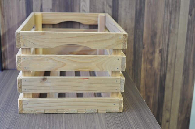 総手作り仕上げの木製ラック(大)の画像1枚目