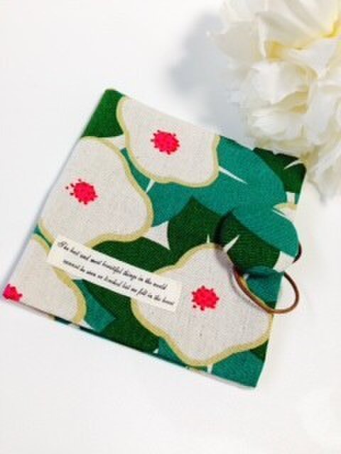 携帯用BOXティッシュケース 和花柄の画像1枚目