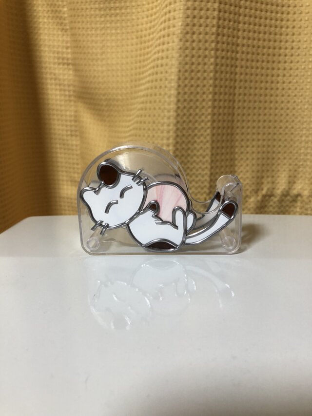 ミニテープカッター(ネコちゃん)の画像1枚目