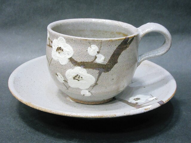 コーヒーカップ(梅)の画像1枚目