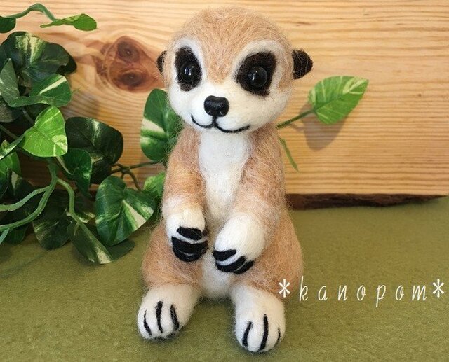 【sherry】ミーアキャット ショウガラゴ 犬 羊毛フェルト ストラップ sherry様専用】ミーアキャット ショウガラゴ 犬 羊毛フェルト