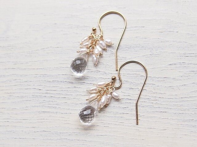 朝霧(ピアス(14kgf)/イヤリング)の画像1枚目